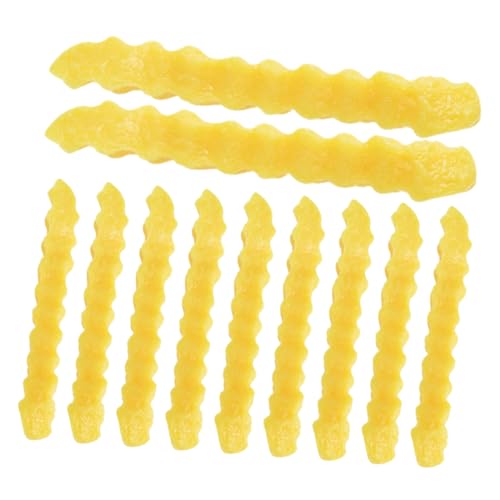 Gatuida 12 Stück Teiliges PVC Simulation Pommes Frites Deko Realistische Künstliche Lebensmittel für Küche Tischdekoration Restaurant und Buffet Gatuida 12 Stück Teiliges PVC Simulation Pommes Frites Deko Realistische Künstliche Lebensmittel für Küche Tischdekoration Restaurant und Buffet von Gatuida
