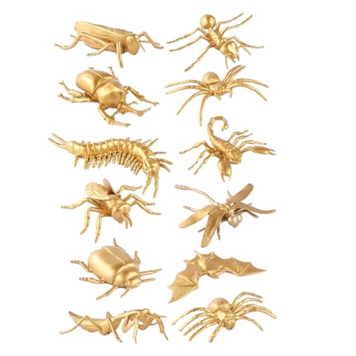 Gatuida 12 Stück Teiliges Realistischer Insektenfiguren aus Lernspielzeug für Bildungszwecke und Kreative Dekoration bei Halloween Feiern Gatuida 12 Stück Teiliges Realistischer Insektenfiguren aus Lernspielzeug für Bildungszwecke und Kreative Dekoration bei Halloween Feiern von Gatuida