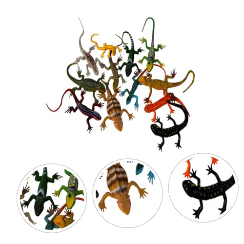 Gatuida 12 Stück Teiliges Realistischer Kunststoff eidechsen Geruchloses Reptilmodell Pädagogisches Tierfiguren Halloween Deko und Lernzwecke Gatuida 12 Stück Teiliges Realistischer Kunststoff eidechsen Geruchloses Reptilmodell Pädagogisches Tierfiguren Halloween Deko und Lernzwecke von Gatuida