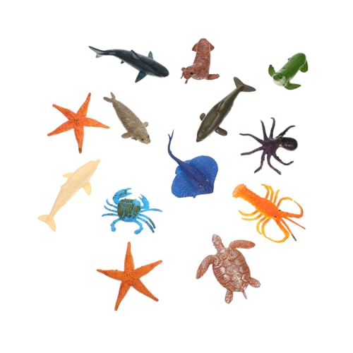 Gatuida 12 Stück Teiliges Set Tiere Modelle Realistische Unterwasserfiguren für Lernspielzeug und Dekoration Hochwertige Kunststoff Ozeanlebewesen Spielzeuge Gatuida 12 Stück Teiliges Set Tiere Modelle Realistische Unterwasserfiguren für Lernspielzeug und Dekoration Hochwertige Kunststoff Ozeanlebewesen Spielzeuge von Gatuida