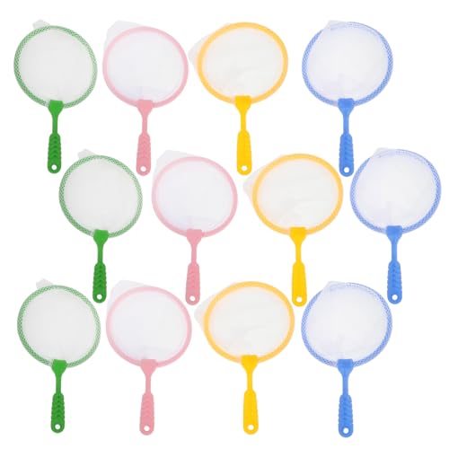 Gatuida 12-teiliges Spielzeug-Fischernetz für Kinder: Simulation von Fischfangnetzen mit Griffen für die Badezeit – Strandparty, Outdoor-Spiel-Requisiten, Zubehör Gatuida 12-teiliges Spielzeug-Fischernetz für Kinder: Simulation von Fischfangnetzen mit Griffen für die Badezeit – Strandparty, Outdoor-Spiel-Requisiten, Zubehör von Gatuida