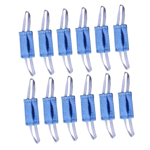 Gatuida 12Stücke Mini Puppenmasken Miniatur Gesichtsmasken für Puppen DIY Bastelbedarf Spielzeugaccessoires für Realistische Dekoration für Miniaturhäuser von Gatuida