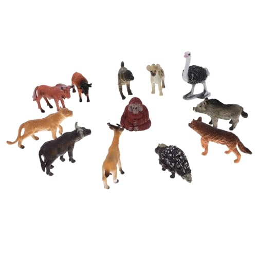 Gatuida 12Stücke Teiliges Tierfiguren Wildtiere Statuen für Dekoration und Bildungszwecke Handwerkskunst für Enthusiasten Gatuida 12Stücke Teiliges Tierfiguren Wildtiere Statuen für Dekoration und Bildungszwecke Handwerkskunst für Enthusiasten von Gatuida