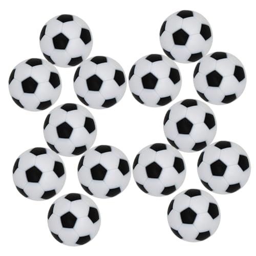 Gatuida 14 Stück Teiliges Tischfußball Ersatzbälle Zweifarbig Langlebige Tischkicker Spielbälle für Standard Tischfußballspiele Leicht und Kompakt für Erwachsene von Gatuida