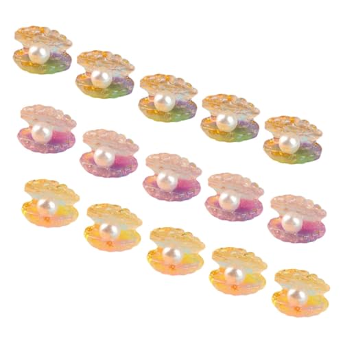 Gatuida 15 Stück Teiliges Fluoreszierende Muschelanhänger mit Künstlichen Perlen Resin Deko für Aquarien Garten und Puppenhäuser Leuchtende Muscheln für Kreative DIY Projekte Gatuida 15 Stück Teiliges Fluoreszierende Muschelanhänger mit Künstlichen Perlen Resin Deko für Aquarien Garten und Puppenhäuser Leuchtende Muscheln für Kreative DIY Projekte von Gatuida