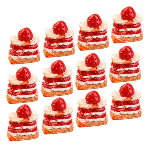 Gatuida 15 Stück Teiliges Mini Puppenhaus Kuchenmodell Set Realistische Simulation Leichtes Tragbares Dessert Requisit Dekorativ für Küche Festtage Kunst und Schaufenster Langlebiges Gatuida 15 Stück Teiliges Mini Puppenhaus Kuchenmodell Set Realistische Simulation Leichtes Tragbares Dessert Requisit Dekorativ für Küche Festtage Kunst und Schaufenster Langlebiges von Gatuida