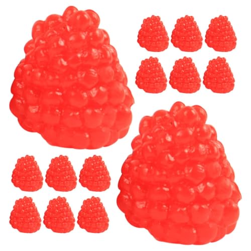 Gatuida 15 Stück Teiliges Realistische Himbeeren Dekorationsmodelle Künstliche Früchte für Fotografie Heimdekoration und Kindergarten für Hochzeiten und Partys Gatuida 15 Stück Teiliges Realistische Himbeeren Dekorationsmodelle Künstliche Früchte für Fotografie Heimdekoration und Kindergarten für Hochzeiten und Partys von Gatuida
