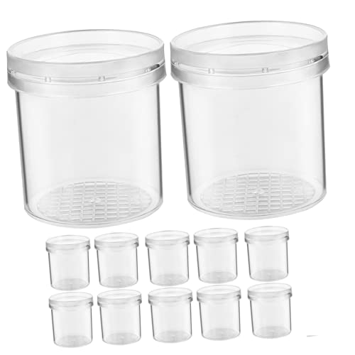 Gatuida Kisten 15er Set Insekten Beobachtungsbehälter Mit Lupe Multifunktionale Für Haushaltskreaturen Ideal Für Und Naturbeobachtungen Insektenbeobachtungsbox von Gatuida