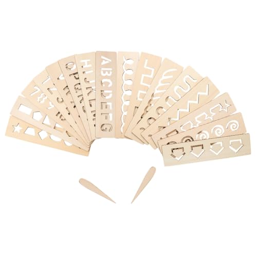 Gatuida 16 Stück Teiliges Holz Lernspielzeug für Frühes Schreib und Übungsboard mit Buchstaben Zahlen und Geometrischen Formen Sicher Glatt Pädagogisch Nützlich Fördert Kognitive Gatuida 16 Stück Teiliges Holz Lernspielzeug für Frühes Schreib und Übungsboard mit Buchstaben Zahlen und Geometrischen Formen Sicher Glatt Pädagogisch Nützlich Fördert Kognitive von Gatuida