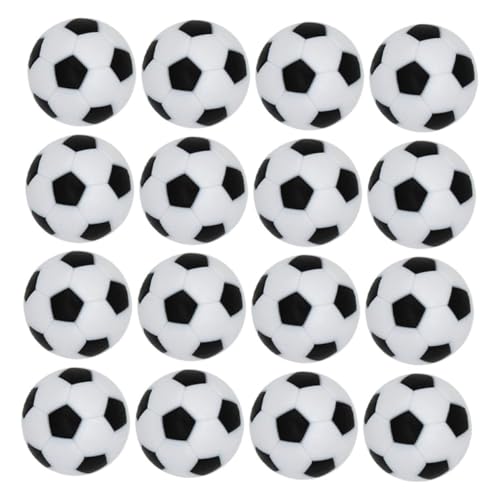 Gatuida 16 Stück Teiliges Tischfußball Bälle aus Langlebigem HIPS Material Leicht zu Reinigen Kompakt und Tragbar für Spielzimmer und Ersatzteile für Tischkicker von Gatuida