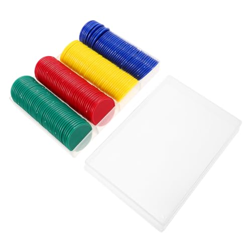 Gatuida 160 Stück Belohnungs-münzen aus Robustem Kunststoff Bunte Bildungs Zählchips Verhaltens-Token für Unterricht Vielseitige Belohnungs Lernscheiben für Klassenzimmer und Spiele von Gatuida