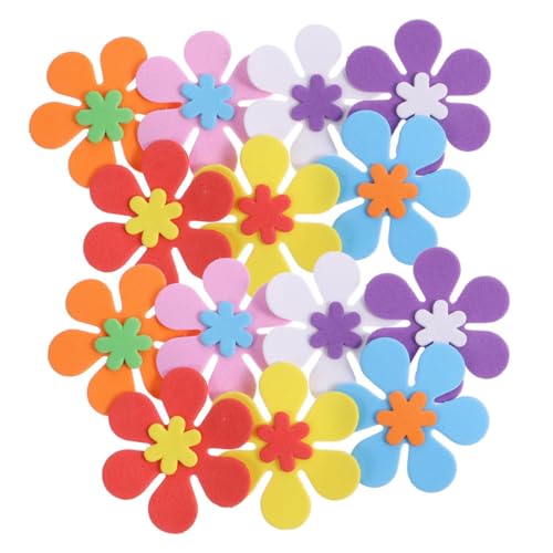 Gatuida 160 Stück Teiliges Eva Schaumstoff Blüten Aufkleber Bunte Blumenformen Selbstklebend für Kinderzimmer DIY Wanddekoration Glatten Oberflächen Wie Türen Fenstern Zufällige Farbe Gatuida 160 Stück Teiliges Eva Schaumstoff Blüten Aufkleber Bunte Blumenformen Selbstklebend für Kinderzimmer DIY Wanddekoration Glatten Oberflächen Wie Türen Fenstern Zufällige Farbe von Gatuida