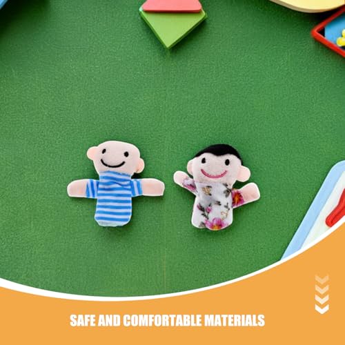 Gatuida 18-teilige Handpuppen für Kinder: Cartoon-Fingerpuppen – Familien-Handspielzeug für die Vorlesestunde in der Schule im Kindergarten und fantasievolles Spielen von Gatuida