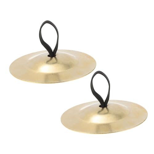Gatuida 1Paar Fingerzimbeln für Bauchtanz Kleines Percussion Instrument mit Banddesign für Tänzer Robust und Langlebig für Rhythmische Musik Gatuida 1Paar Fingerzimbeln für Bauchtanz Kleines Percussion Instrument mit Banddesign für Tänzer Robust und Langlebig für Rhythmische Musik von Gatuida
