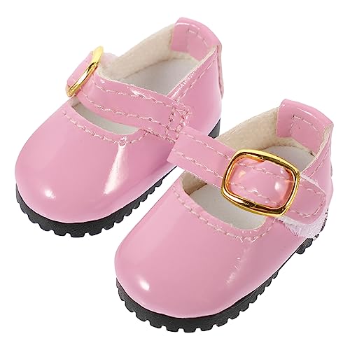 Gatuida 1Paar Puppen Lederschuhe für Bjd Puppen Exquisites Design PU Material für Puppenbekleidungszubehör Fördert Kreativität und Fantasie Gatuida 1Paar Puppen Lederschuhe für Bjd Puppen Exquisites Design PU Material für Puppenbekleidungszubehör Fördert Kreativität und Fantasie von Gatuida