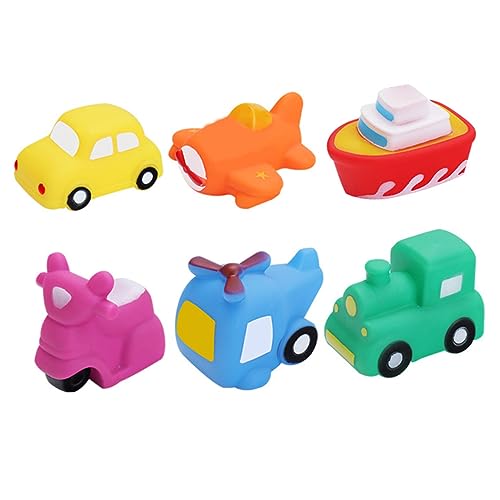 Gatuida 1Satz Badespielzeug Teiliges Cartoon Fahrzeugspielzeug für Badewanne Wasserspielzeug für Jungen und Mädchen Fördert Baden mit Spaß und von Gatuida