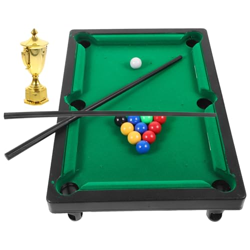 Gatuida 1Satz Billardtisch für Interaktives Desktop Poolspielset Hand Auge Koordination als Geburtstagsgeschenk Robuste Kunststoffausführung mit von Gatuida