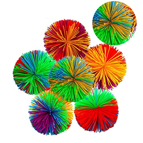 Gatuida 1Satz Bunter Silikon Fadenball Stressabbau Fluffiger für Farbenfrohe Stressbälle Gatuida 1Satz Bunter Silikon Fadenball Stressabbau Fluffiger für Farbenfrohe Stressbälle von Gatuida