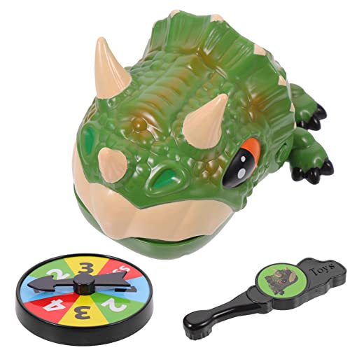 Gatuida 1Satz Dinosaurier Zähnespielzeug Grüne Triasaurus Bissfinger für Lustiges und Sicheres Gaming Spiel für Jungen und Mädchen für Partys und Feiertage von Gatuida
