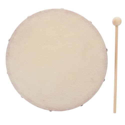 Gatuida 1Satz Handtrommel für Holz Percussion Handtrommel mit Schlägel für Musikspielzeug und Tanzaufführungen Langlebig und Tragbar für Kleinkinder Gatuida 1Satz Handtrommel für Holz Percussion Handtrommel mit Schlägel für Musikspielzeug und Tanzaufführungen Langlebig und Tragbar für Kleinkinder von Gatuida