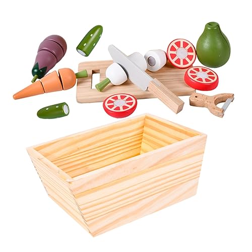 Gatuida 1Satz Holzspielzeug für Gemüseschneidspielzeug Lernspielzeug für Kognitive Entwicklung für Jahre Fördert die Handflexibilität Gatuida 1Satz Holzspielzeug für Gemüseschneidspielzeug Lernspielzeug für Kognitive Entwicklung für Jahre Fördert die Handflexibilität von Gatuida