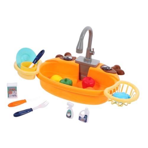 Gatuida 1Satz Küchen Spüle für Rollenspiel mit Fließendem Wasser Sichere Kunststoffmaterialien für Kleinkinder Jahren Küchenzubehör für Realistisches Gatuida 1Satz Küchen Spüle für Rollenspiel mit Fließendem Wasser Sichere Kunststoffmaterialien für Kleinkinder Jahren Küchenzubehör für Realistisches von Gatuida