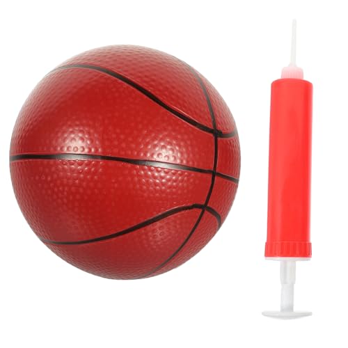 Gatuida 1Satz Mini Basketball mit Pumpe Tragbares für Pool und Strand aus Sicherheitsgummi für Erwachsene Fördert Fingerfertigkeit und Beweglichkeit Teilig Pumpe von Gatuida