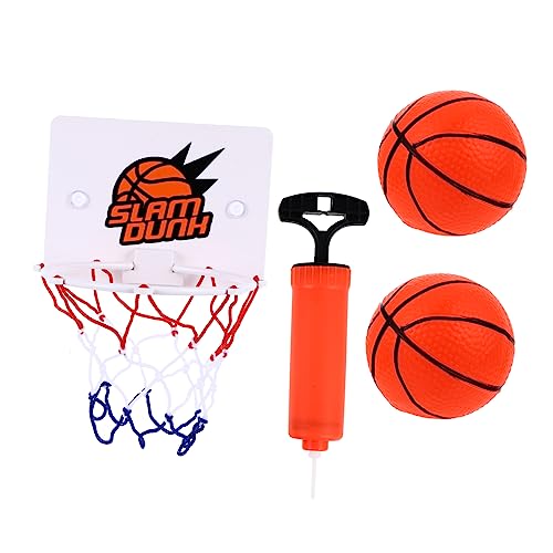 Gatuida 1Satz Mini Basketballkorb für Indoor mit Bällen Pumpe und Wandmontage Leichtes Tragbares Basketballspielzeug aus Kunststoff für und Büro Gatuida 1Satz Mini Basketballkorb für Indoor mit Bällen Pumpe und Wandmontage Leichtes Tragbares Basketballspielzeug aus Kunststoff für und Büro von Gatuida