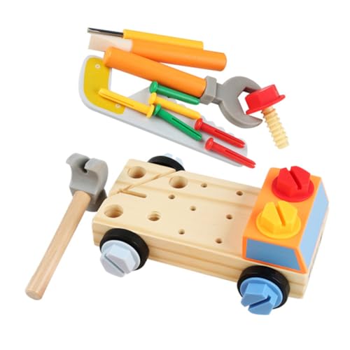 Gatuida 1Satz Montessori Schraubendreherbrett Holzspielzeugauto für Frühes Lernspielzeug zur Problemlösung und Fingerfertigkeit für Drinnen und Draußen Gatuida 1Satz Montessori Schraubendreherbrett Holzspielzeugauto für Frühes Lernspielzeug zur Problemlösung und Fingerfertigkeit für Drinnen und Draußen von Gatuida