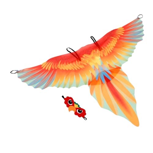Gatuida 1Satz Papageienflügel Umhang für Elastische Schultergurte Kostümverzierung für Partys Cosplay Karneval Outfit für Jungen Farbenfrohes Design Gatuida 1Satz Papageienflügel Umhang für Elastische Schultergurte Kostümverzierung für Partys Cosplay Karneval Outfit für Jungen Farbenfrohes Design von Gatuida