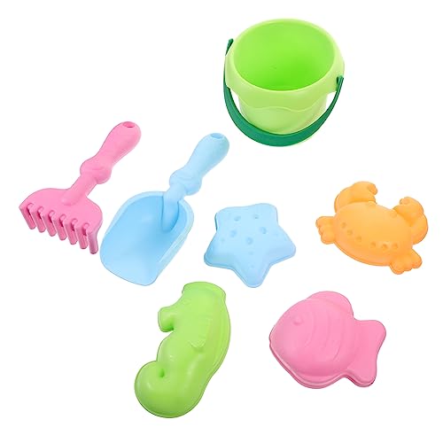 Gatuida 1Satz Strandspielzeug für Teiliges Wasserspielzeug aus Weichem Langlebigem Material Eimer und Sandformen Zufälligen Farben für Strand Gatuida 1Satz Strandspielzeug für Teiliges Wasserspielzeug aus Weichem Langlebigem Material Eimer und Sandformen Zufälligen Farben für Strand von Gatuida