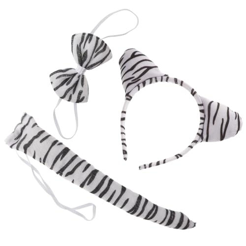 Gatuida 1Satz Tiger Ohr Haarband und Schleife für Party Kostüm Requisiten für Fasching und Cosplay Wiederverwendbares Zubehör Hochwertigem Material Lustiges Design Gatuida 1Satz Tiger Ohr Haarband und Schleife für Party Kostüm Requisiten für Fasching und Cosplay Wiederverwendbares Zubehör Hochwertigem Material Lustiges Design von Gatuida