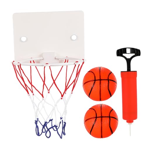 Gatuida 1Satz Wandmontiertes Basketballspielzeug für Rückwand Bälle Luftpumpe Installieren für Drinnen und Draußen Perfektes für Basketballfans Gatuida 1Satz Wandmontiertes Basketballspielzeug für Rückwand Bälle Luftpumpe Installieren für Drinnen und Draußen Perfektes für Basketballfans von Gatuida