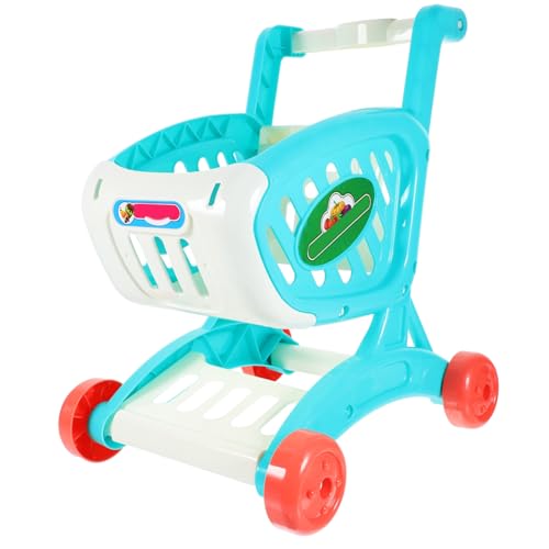 Gatuida 1Stück Einkaufswagen für Simulierter Supermarktwagen Fördert Kreativität und Hand Augen Koordination für Jungen und Mädchen von Gatuida