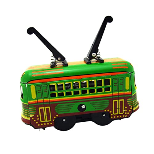 Gatuida 1Stück Retro Aufziehspielzeug Eisenbahntram für Pädagogisches aus Hochwertigem Material für Frühe und Kreative Spielmomente Gatuida 1Stück Retro Aufziehspielzeug Eisenbahntram für Pädagogisches aus Hochwertigem Material für Frühe und Kreative Spielmomente von Gatuida
