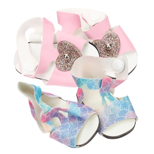 Gatuida 2 Paare Elegante Mini Puppenschuhe aus Strapazierfähigem Kunststoff Handgefertigte Niedliche Spielzeugschuhe für Puppen Vielseitig als Dekoration und Bastelzubehör Geeignet Gatuida 2 Paare Elegante Mini Puppenschuhe aus Strapazierfähigem Kunststoff Handgefertigte Niedliche Spielzeugschuhe für Puppen Vielseitig als Dekoration und Bastelzubehör Geeignet von Gatuida