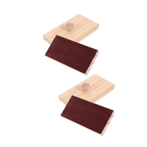 Gatuida 2 Paare Kleine Schlaginstrumente aus Robustem Holz mit Sandblock-Soundboard Kindgerechtes Musikspielzeug für Kleinkinder Rhythmisches Lerninstrument für Vorschule und Gatuida 2 Paare Kleine Schlaginstrumente aus Robustem Holz mit Sandblock-Soundboard Kindgerechtes Musikspielzeug für Kleinkinder Rhythmisches Lerninstrument für Vorschule und von Gatuida