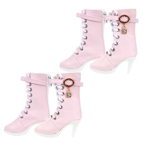 Gatuida 2 Paare Miniatur Hochhackige Stiefel für Puppen Zubehörteile für Puppen Kreative Spielmöglichkeiten Schöne Dekoration für Puppenoutfits Gatuida 2 Paare Miniatur Hochhackige Stiefel für Puppen Zubehörteile für Puppen Kreative Spielmöglichkeiten Schöne Dekoration für Puppenoutfits von Gatuida