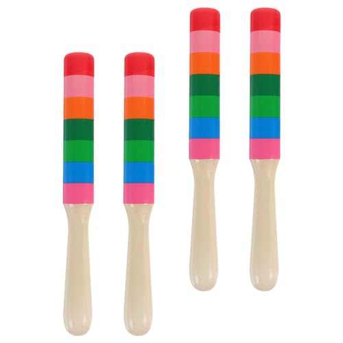 Gatuida 2 Paare Musik Rhythmus Sticks aus Holz Percussion Instrumente Kreative Klanginstrumente Musikalität und Hand Augen Koordination Gatuida 2 Paare Musik Rhythmus Sticks aus Holz Percussion Instrumente Kreative Klanginstrumente Musikalität und Hand Augen Koordination von Gatuida