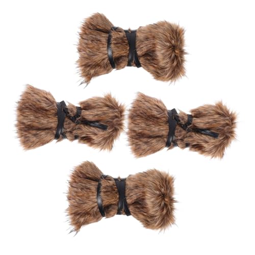 Gatuida 2 Paare Verstellbare Vintage Viking Gamaschen Kunstfell für Halloween und Festival Weiches Material für Cosplay und Historische Kostüme Gatuida 2 Paare Verstellbare Vintage Viking Gamaschen Kunstfell für Halloween und Festival Weiches Material für Cosplay und Historische Kostüme von Gatuida