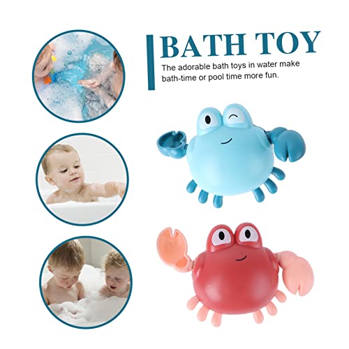 Gatuida 2 STÜCK Teiliges Badewannenspielzeug Krabbenform Bunter Aufziehspaß Sicher für Kleinkinder Badewanne Baden Zufällige Farbe Zufällige Farbe Gatuida 2 STÜCK Teiliges Badewannenspielzeug Krabbenform Bunter Aufziehspaß Sicher für Kleinkinder Badewanne Baden Zufällige Farbe Zufällige Farbe von Gatuida