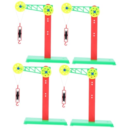 Gatuida 2 Sätze 2st Mechanische Versuchsausrüstung Studenten-riemenscheibe Physikalische Experimente Spielzeuge Physikexperiment Flaschenzug Schulbedarf Lehrinstrument Grundschule Plastik von Gatuida