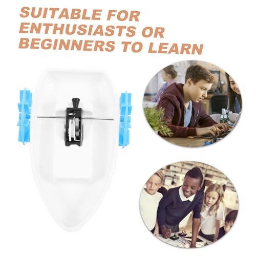 Gatuida 2 Sätze Amphibisches Raddampfer Modell Bausatz DIY Robust Sicher Pädagogisch Vielseitig für Familien Kreativ und Dekorativ für Zuhause Büro Restaurant von Gatuida