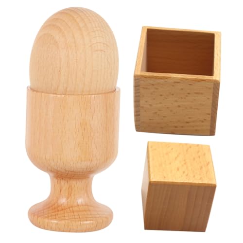 Gatuida 2 Sätze Holz mit Eierbecher und Holz Box mit Quadratischem Block Robustes Montessori Hand Auge koordinationstraining für Kleinkinder Sicheres Motorikspielzeug für Junge Mädchen Ab Gatuida 2 Sätze Holz mit Eierbecher und Holz Box mit Quadratischem Block Robustes Montessori Hand Auge koordinationstraining für Kleinkinder Sicheres Motorikspielzeug für Junge Mädchen Ab von Gatuida