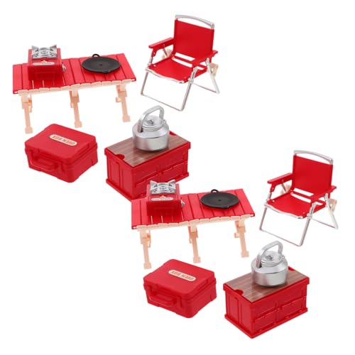 Gatuida 2 Sätze Kinderspielzeug Campingspielzeug Klappbare Campingstühle Camping -Tischspielzeug Kleiner tragbarer Stuhl Mini-Campingstuhl Kindertisch im Freien Campingkinder Plastik rot Gatuida 2 Sätze Kinderspielzeug Campingspielzeug Klappbare Campingstühle Camping -Tischspielzeug Kleiner tragbarer Stuhl Mini-Campingstuhl Kindertisch im Freien Campingkinder Plastik rot von Gatuida