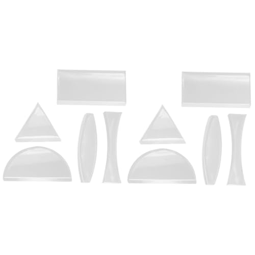 Gatuida 2 Sätze Linsenprisma-set Physik Experimente Glaslinsen Für Physikunterricht Konvexe Linse Optische Linse Für Den Unterricht Transparente Optische Linse Physik-linse 5 Stück * 2 Gatuida 2 Sätze Linsenprisma-set Physik Experimente Glaslinsen Für Physikunterricht Konvexe Linse Optische Linse Für Den Unterricht Transparente Optische Linse Physik-linse 5 Stück * 2 von Gatuida