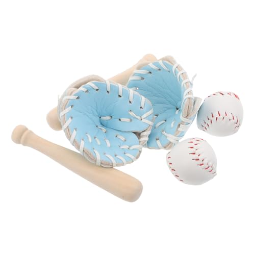 Gatuida 2 Sätze Mini Baseball Bat Handschuh und Ball Set Miniatur Sport Zubehör für Puppenhaus Fairy Garden Cake Topper und Bastelprojekte Leicht Tragbar Vielseitig Einsetzbar Weißer Ball Gatuida 2 Sätze Mini Baseball Bat Handschuh und Ball Set Miniatur Sport Zubehör für Puppenhaus Fairy Garden Cake Topper und Bastelprojekte Leicht Tragbar Vielseitig Einsetzbar Weißer Ball von Gatuida
