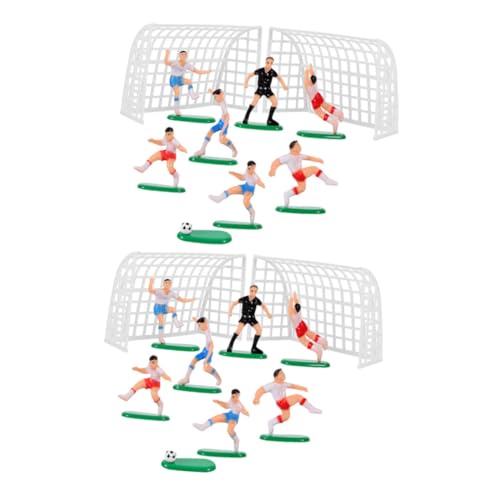 Gatuida 2 Sätze Miniatur Fußball Tortendekorationen mit und Figuren für Fußball Geburtstagsfeiern Sichere und Wiederverwendbare Dekore für Sport Partys Gatuida 2 Sätze Miniatur Fußball Tortendekorationen mit und Figuren für Fußball Geburtstagsfeiern Sichere und Wiederverwendbare Dekore für Sport Partys von Gatuida