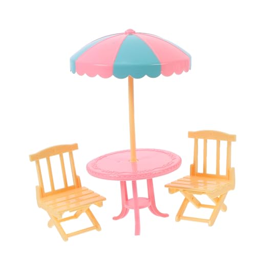 Gatuida 2 Sätze Miniatur Strandliegen Puppenhaus Zubehör Abs Deko Strandthema Puppenmöbel Simulation Strandliege für Puppenhaus Dekoration von Gatuida