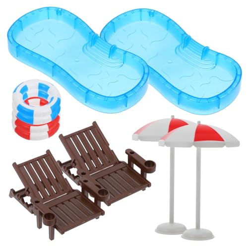 Gatuida 2 Sätze Schwimmbadmodell Miniaturschwimmbad Puppenhaus-Pool Mini-Schwimmbecken klein Puppenhaus-Schwimmbad Aqua Markt Scheinspiel Mini-Wagen- Mini-Einkaufswagen Plastik Gatuida 2 Sätze Schwimmbadmodell Miniaturschwimmbad Puppenhaus-Pool Mini-Schwimmbecken klein Puppenhaus-Schwimmbad Aqua Markt Scheinspiel Mini-Wagen- Mini-Einkaufswagen Plastik von Gatuida
